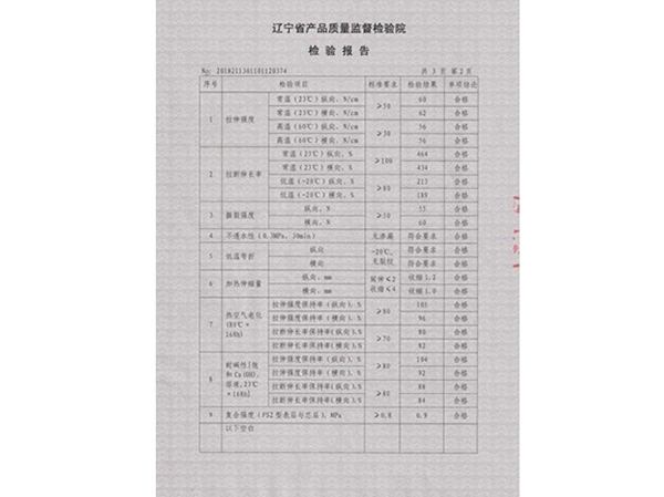 產(chǎn)品檢測報(bào)告